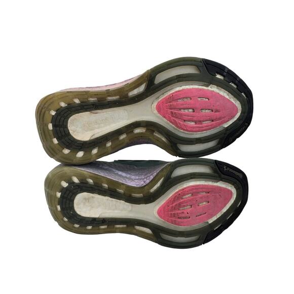 Adidas UltraBoost 21 Womens Size 7 Hazy Green Running Sneakers Shoes FY0408 - Picture 6 of 7